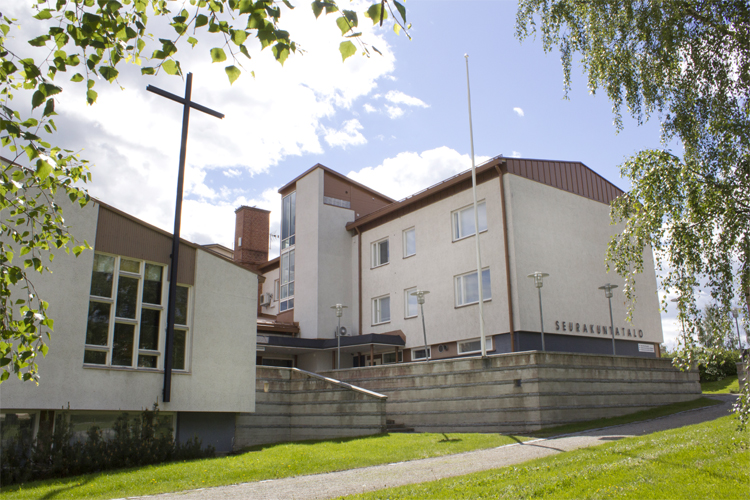 Alasali Iisalmen seurakuntatalo.