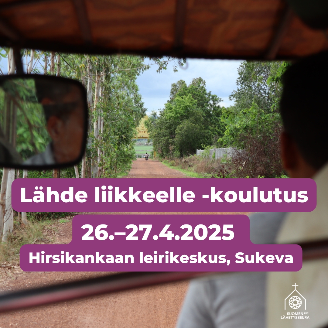 Lähde liikkeelle -koulutus Lähde liikkeelle koulutus Hirsikankaan leirikeskuksessa 26.-27.4.2025