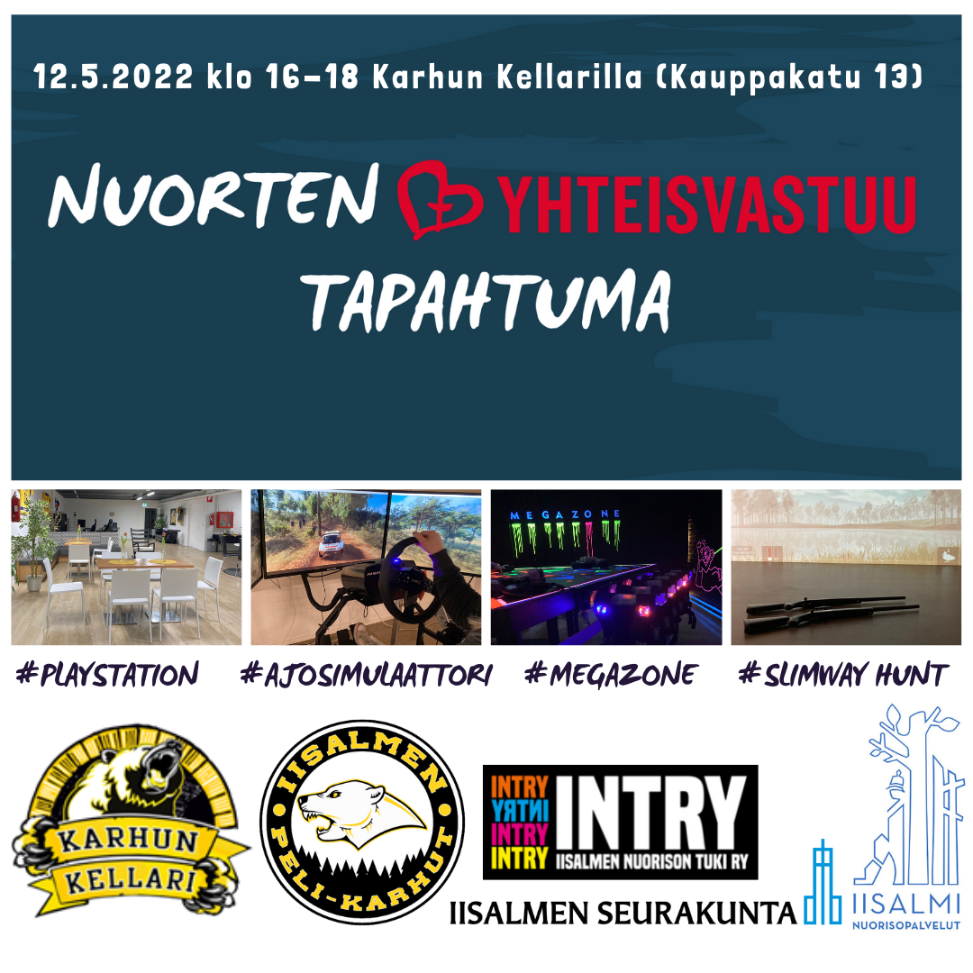 Yhteisvastuu tapahtuman mainos jossa logoja