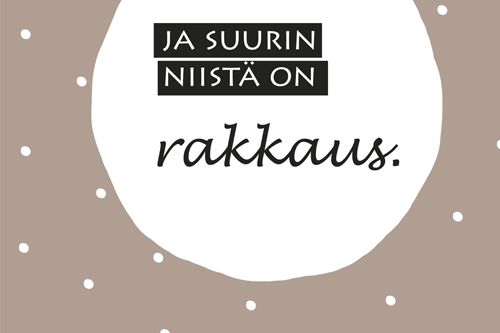 Postikorttikuva, jossa lukee